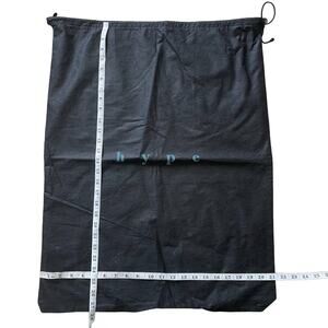 Large Hype Black Dust Bag